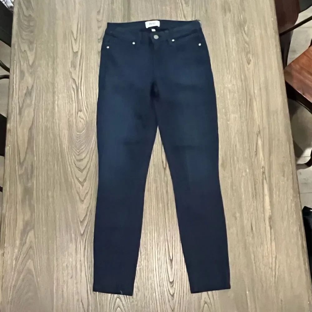 NWOT Paige Verdugo Ankle Dark Wash Indigo Skinny Jeans Size 27